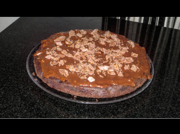@tidforfikaomat delar med sig av en kladdkaka med chilipeppar. Värmande i höstrusket!