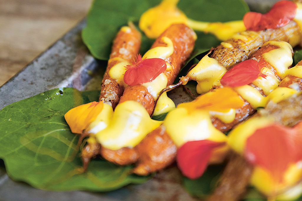 Bakade morötter krasse Lisa Lemke Foto Emelie Otterbeck