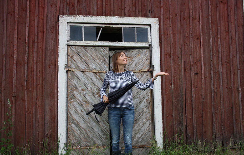 Thérése Larsson är nybliven täckodlare.