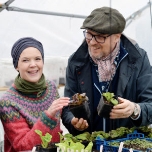 Sara Bäckmo, Skillnadens Trädgård och Ulf Fransson, Nelson Garden. Foto: Markus Danielsson